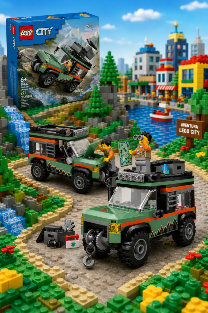 Conjunto Lego City 60447 com 221 peças para montar