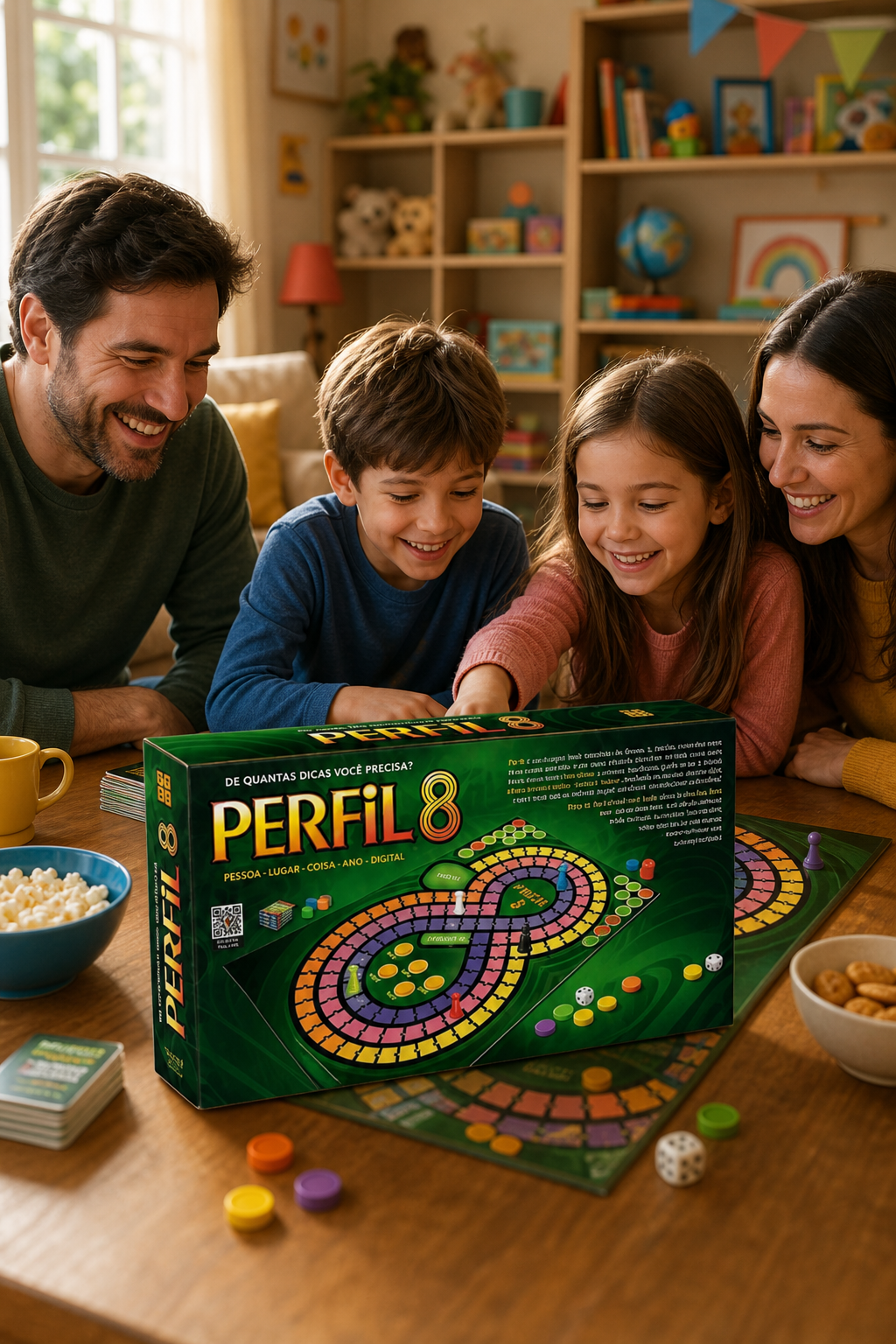 Jogo de perguntas e respostas Perfil 8 da Grow