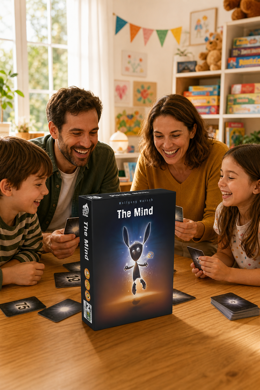 Jogo de cartas cooperativo The Mind da Galápagos